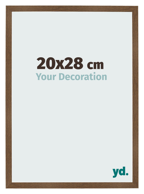 Fotokader 20x28 cm Eiken Rustiek MDF Bologna Voorzijde Maat | Yourdecoration.be