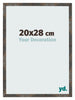 Fotokader 20x28 cm Geoxideerd Metaal MDF Bologna Voorzijde Maat | Yourdecoration.be