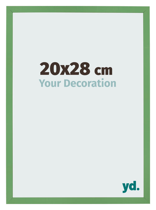 Fotokader 20x28 cm Groen MDF Bologna Voorzijde Maat | Yourdecoration.be