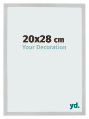 Fotokader 20x28cm Edelstaal MDF Bologna Voorzijde Maat | Yourdecoration.be