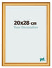 Fotokader 20x28cm Goud Mat MDF Lazio Voorzijde Maat | Yourdecoration.be