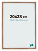 Fotokader 20x28cm Koper Decor MDF Bologna Voorzijde Maat | Yourdecoration.be