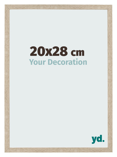 Fotokader 20x28cm Sonoma Eiken MDF Bologna Voorzijde Maat | Yourdecoration.be