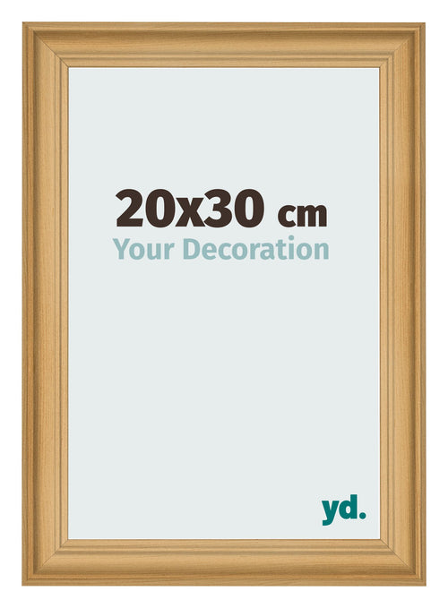 Fotokader 20x30cm Dennen Houtnerf MDF Lazio Voorzijde Maat | Yourdecoration.be