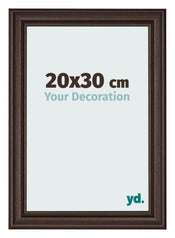 Fotokader 20x30cm Eiken Donker MDF Lazio Voorzijde Maat | Yourdecoration.be