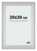 Fotokader 20x30cm Zilver Mat MDF Lazio Voorzijde Maat | Yourdecoration.be