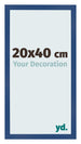 Fotokader 20x40 cm Donkerblauw MDF Bologna Voorzijde Maat | Yourdecoration.be