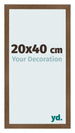 Fotokader 20x40 cm Eiken Rustiek MDF Bologna Voorzijde Maat | Yourdecoration.be