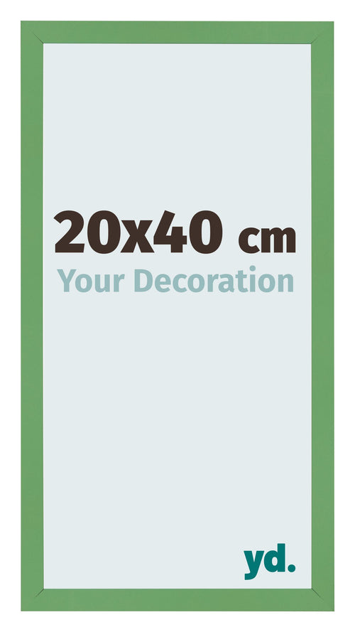 Fotokader 20x40 cm Groen MDF Bologna Voorzijde Maat | Yourdecoration.be