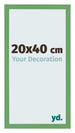 Fotokader 20x40 cm Groen MDF Bologna Voorzijde Maat | Yourdecoration.be