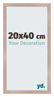 Fotokader 20x40 cm Oudroze MDF Bologna Voorzijde Maat | Yourdecoration.be