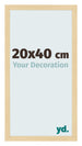 Fotokader 20x40cm Beuken Decor MDF Bologna Voorzijde Maat | Yourdecoration.be