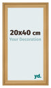 Fotokader 20x40cm Dennen Houtnerf MDF Lazio Voorzijde Maat | Yourdecoration.be