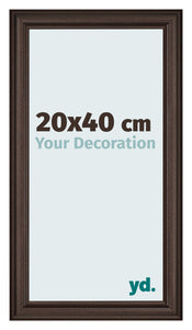 Fotokader 20x40cm Eiken Donker MDF Lazio Voorzijde Maat | Yourdecoration.be