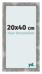 Fotokader 20x40cm Metaal Vintage MDF Pisa Voorzijde Maat | Yourdecoration.be