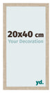 Fotokader 20x40cm Sonoma Eiken MDF Bologna Voorzijde Maat | Yourdecoration.be