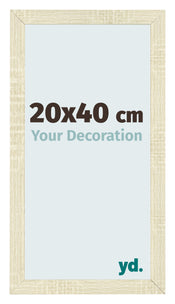 Fotokader 20x40cm Sonoma Eiken MDF Pisa Voorzijde Maat | Yourdecoration.be