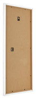 Fotokader 20x40cm Wit Mat MDF Bologna Achterzijde Schuin | Yourdecoration.be