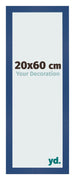 Fotokader 20x60 cm Donkerblauw MDF Bologna Voorzijde Maat | Yourdecoration.be