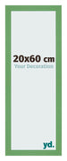 Fotokader 20x60 cm Groen MDF Bologna Voorzijde Maat | Yourdecoration.be