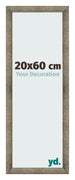 Fotokader 20x60 cm Metaal Vintage MDF Bologna Voorzijde Maat | Yourdecoration.be
