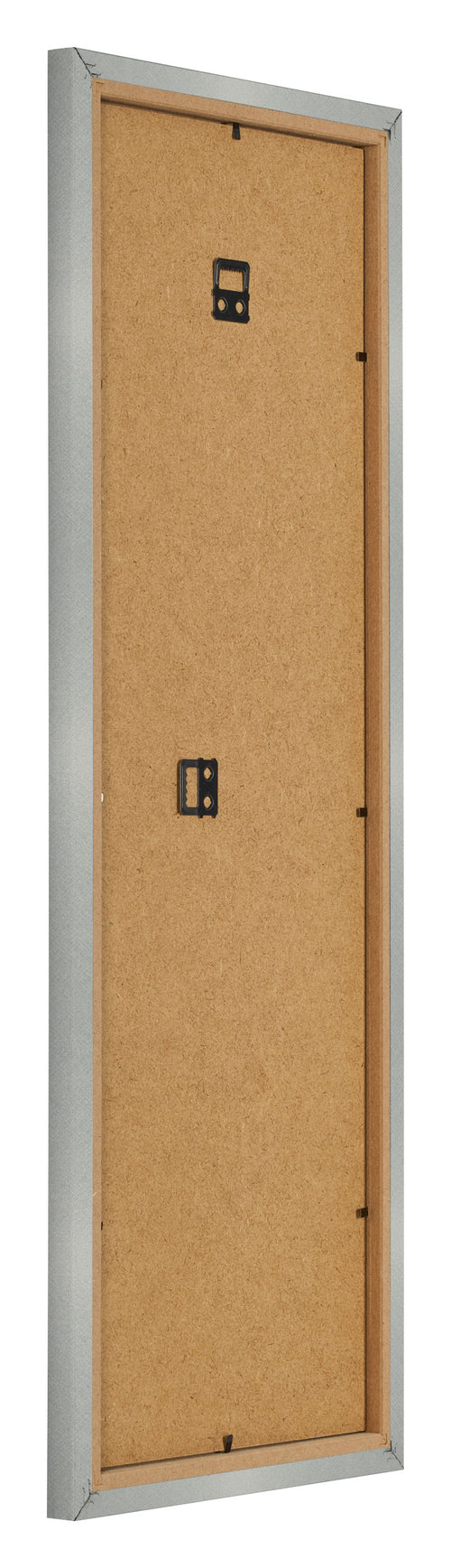 Fotokader 20x60cm Aluminium Geborsteld MDF Bologna Achterzijde Schuin | Yourdecoration.be