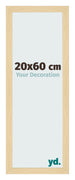 Fotokader 20x60cm Beuken Decor MDF Bologna Voorzijde Maat | Yourdecoration.be