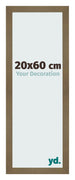 Fotokader 20x60cm Brons Decor MDF Bologna Voorzijde Maat | Yourdecoration.be