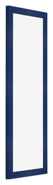 Fotokader 20x60cm Donkerblauw Geveegd MDF Bologna Voorzijde Schuin | Yourdecoration.be