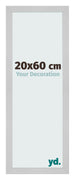 Fotokader 20x60cm Edelstaal MDF Bologna Voorzijde Maat | Yourdecoration.be