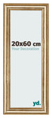 Fotokader 20x60cm Goud Antiek MDF Lazio Voorzijde Maat | Yourdecoration.be