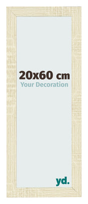 Fotokader 20x60cm Sonoma Eiken MDF Pisa Voorzijde Maat | Yourdecoration.be