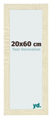 Fotokader 20x60cm Sonoma Eiken MDF Pisa Voorzijde Maat | Yourdecoration.be