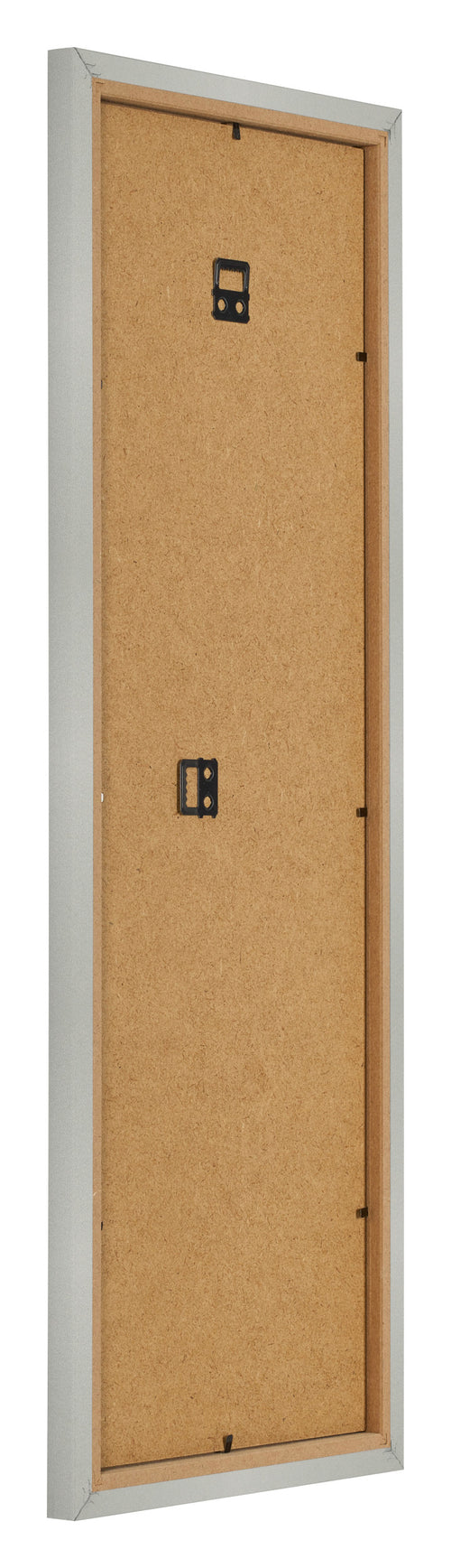 Fotokader 20x60cm Zilver Mat MDF Bologna Achterzijde Schuin | Yourdecoration.be