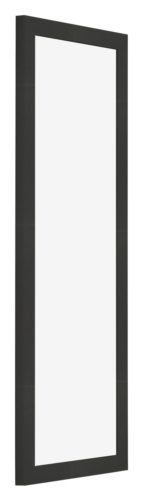 Fotokader 20x60cm Zwart Houtnerf MDF Bologna Voorzijde Schuin | Yourdecoration.be