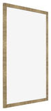 Fotokader 21x29 7cm A4 Goud Antiek MDF Bologna Voorzijde Schuin | Yourdecoration.be