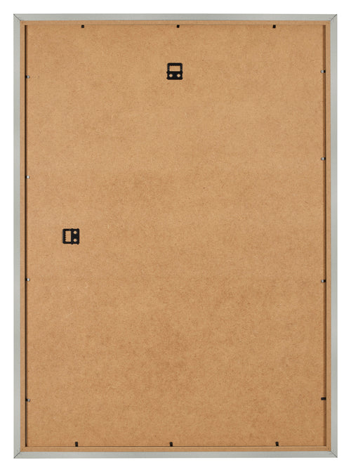Fotokader 21x29 7cm A4 Zilver Mat MDF Bologna Achterzijde | Yourdecoration.be