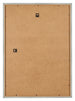 Fotokader 21x29 7cm A4 Zilver Mat MDF Bologna Achterzijde | Yourdecoration.be