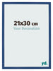Fotokader 21x30 cm Donkerblauw MDF Bologna Voorzijde Maat | Yourdecoration.be