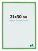 Fotokader 21x30 cm Groen MDF Bologna Voorzijde Maat | Yourdecoration.be