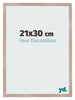Fotokader 21x30 cm Oudroze MDF Bologna Voorzijde Maat | Yourdecoration.be