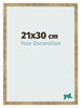 Fotokader 21x30cm Goud Antiek MDF Bologna Voorzijde Maat | Yourdecoration.be