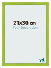 Fotokader 21x30cm Groen MDF Pisa Voorzijde Maat | Yourdecoration.be