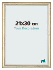 Fotokader 21x30cm Metaalglans MDF Lazio Voorzijde Maat | Yourdecoration.be