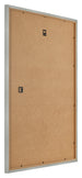 Fotokader 21x30cm Zilver Mat MDF Bologna Achterzijde Schuin | Yourdecoration.be