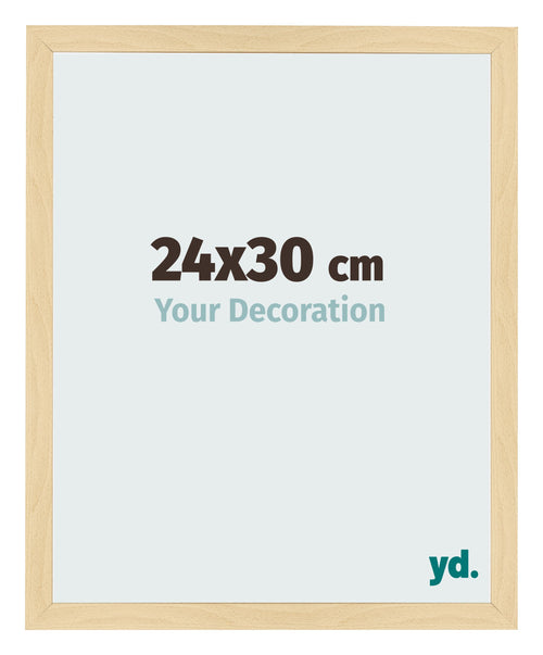 Fotokader 24x30cm Beuken Decor MDF Bologna Voorzijde Maat | Yourdecoration.be