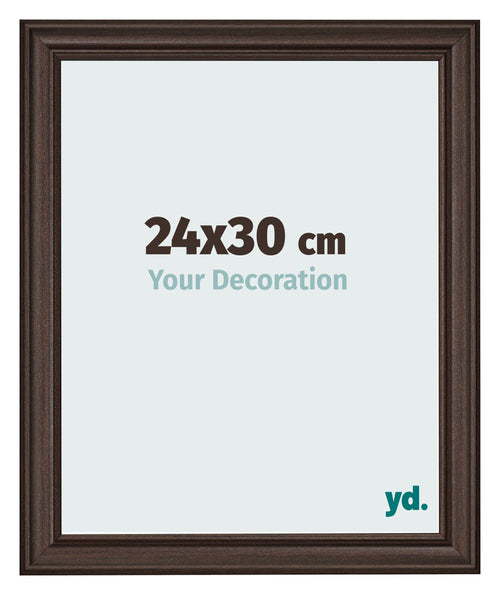 Fotokader 24x30cm Eiken Donker MDF Lazio Voorzijde Maat | Yourdecoration.be