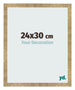 Fotokader 24x30cm Goud Antiek MDF Bologna Voorzijde Maat | Yourdecoration.be