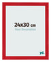 Fotokader 24x30cm Rood MDF Pisa Voorzijde Maat | Yourdecoration.be