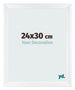 Fotokader 24x30cm Wit Mat MDF Pisa Voorzijde Maat | Yourdecoration.be